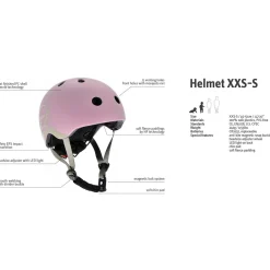 Scoot & Ride Helmet - Rose, XXS
