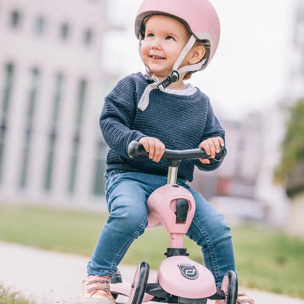 Scoot & Ride Helmet - Steel, Small