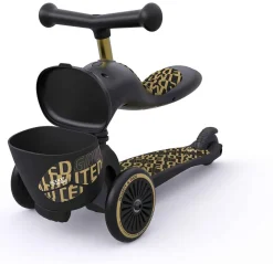 Scoot & Ride Highwaykick 1 Convertible Scooter - Black / Gold Limited Edition