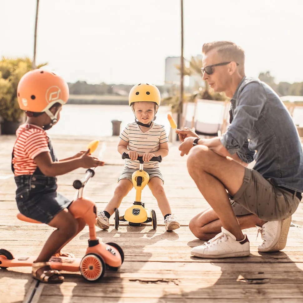 Scoot & Ride HighwayKick 1 Convertible Scooter - Lemon