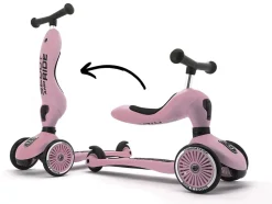 Scoot & Ride Highwaykick 1 Convertible Scooter - Rose
