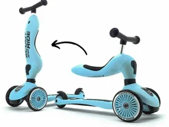 Scoot & Ride Highwaykick 1 Convertible Scooter - Blueberry