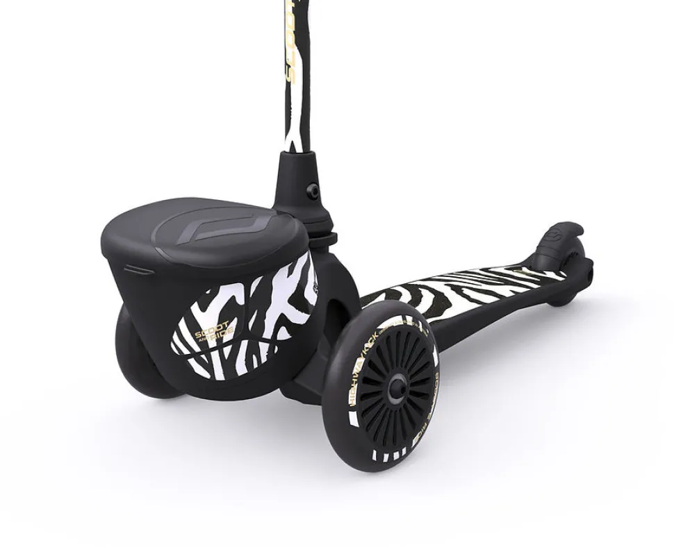 Scoot & Ride Highwaykick 2 Lifestyle Scooter - Zebra