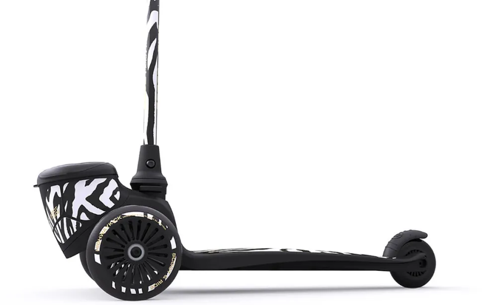 Scoot & Ride Highwaykick 2 Lifestyle Scooter - Zebra