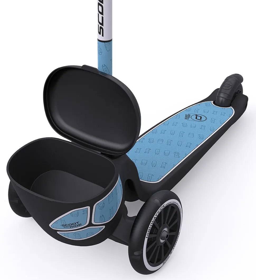 Scoot & Ride Highwaykick 2 Lifestyle Scooter - Reflective Steel