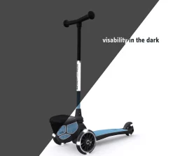 Scoot & Ride Highwaykick 2 Lifestyle Scooter - Reflective Steel