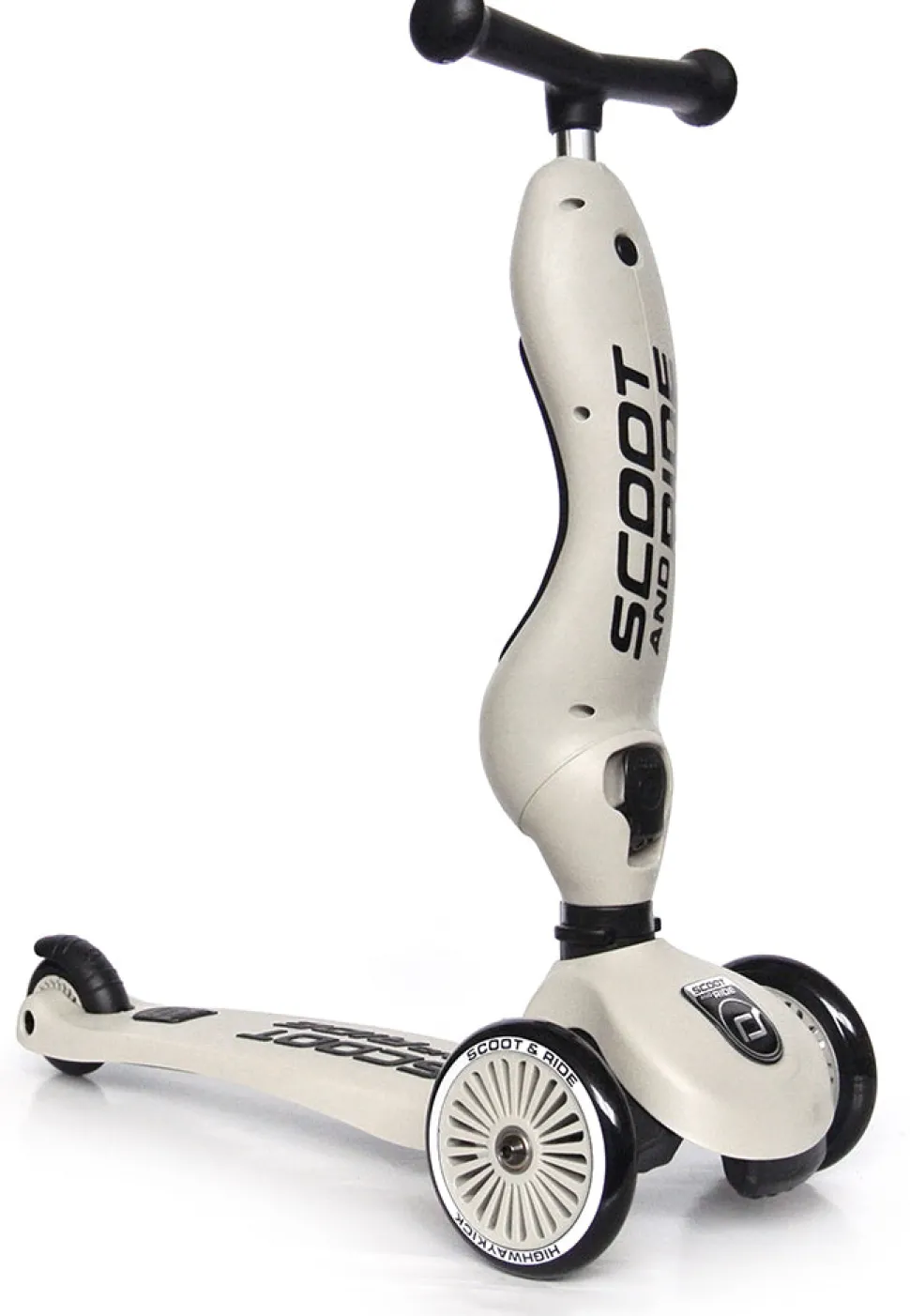 Scoot & Ride Highwaykick 1 Convertible Scooter - Ash
