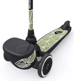 Scoot & Ride Highwaykick 2 Lifestyle Scooter - Green Lines
