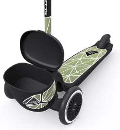 Scoot & Ride Highwaykick 2 Lifestyle Scooter - Green Lines