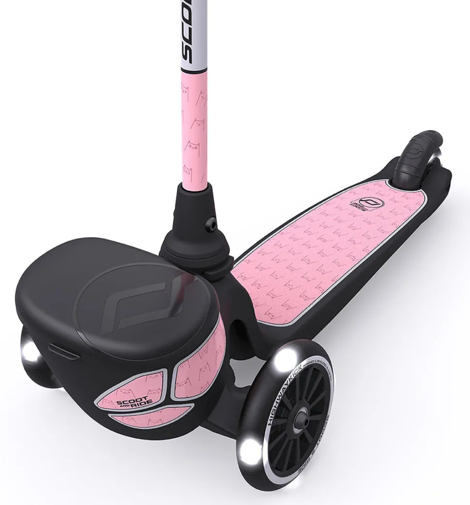 Scoot & Ride Highwaykick 2 Lifestyle Scooter - Reflective Rose