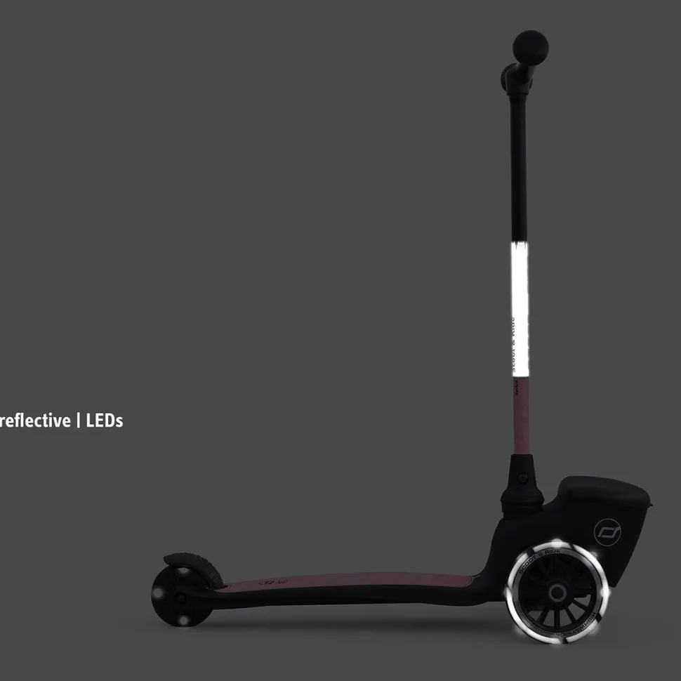 Scoot & Ride Highwaykick 2 Lifestyle Scooter - Reflective Rose