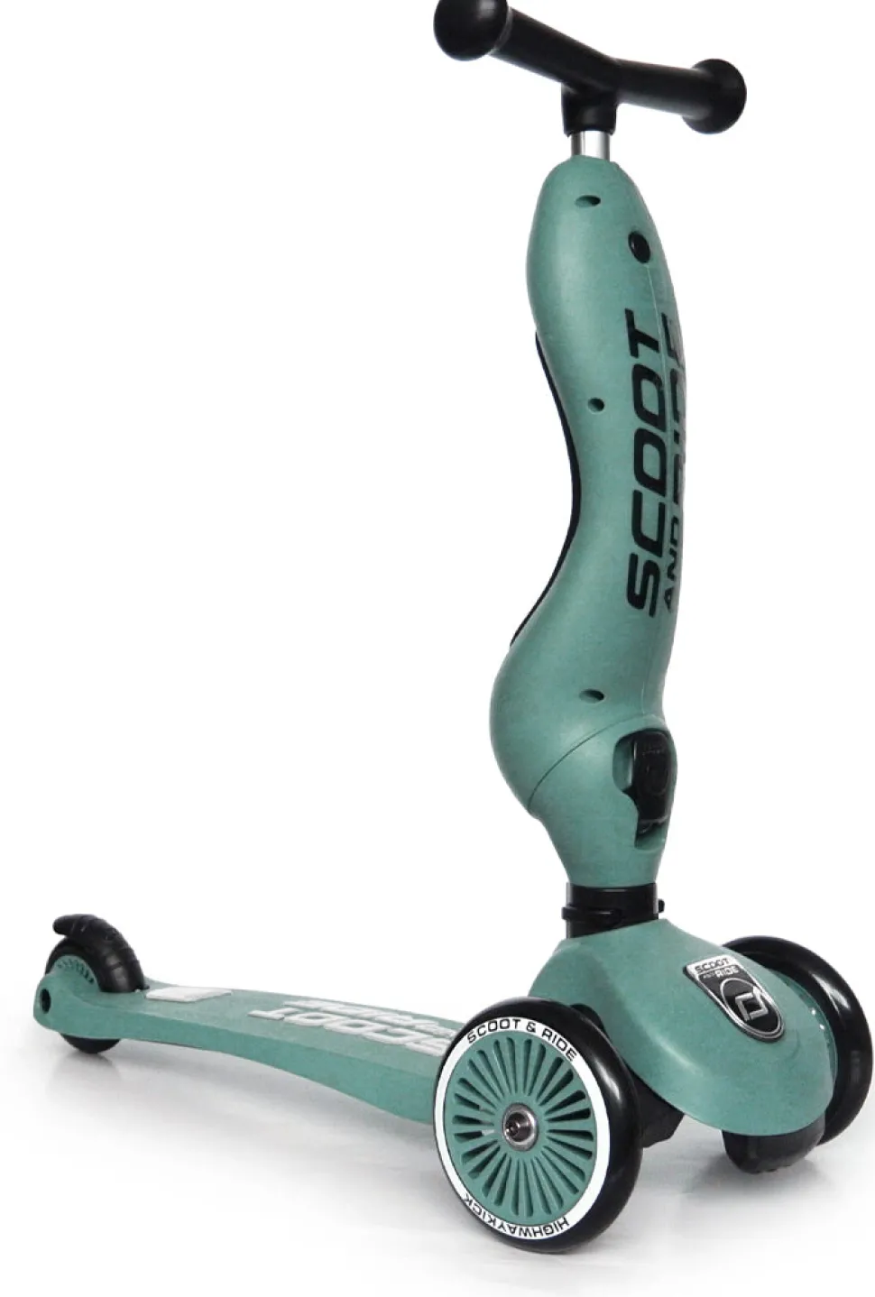 Scoot & Ride Highwaykick 1 Convertible Scooter - Forest