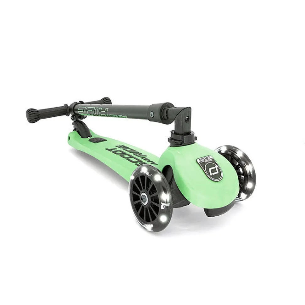 Scoot & Ride HighwayKick3 LED Scooter - Kiwi
