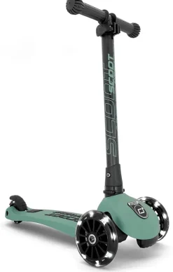 Scoot & Ride HighwayKick3 LED Scooter - Forest