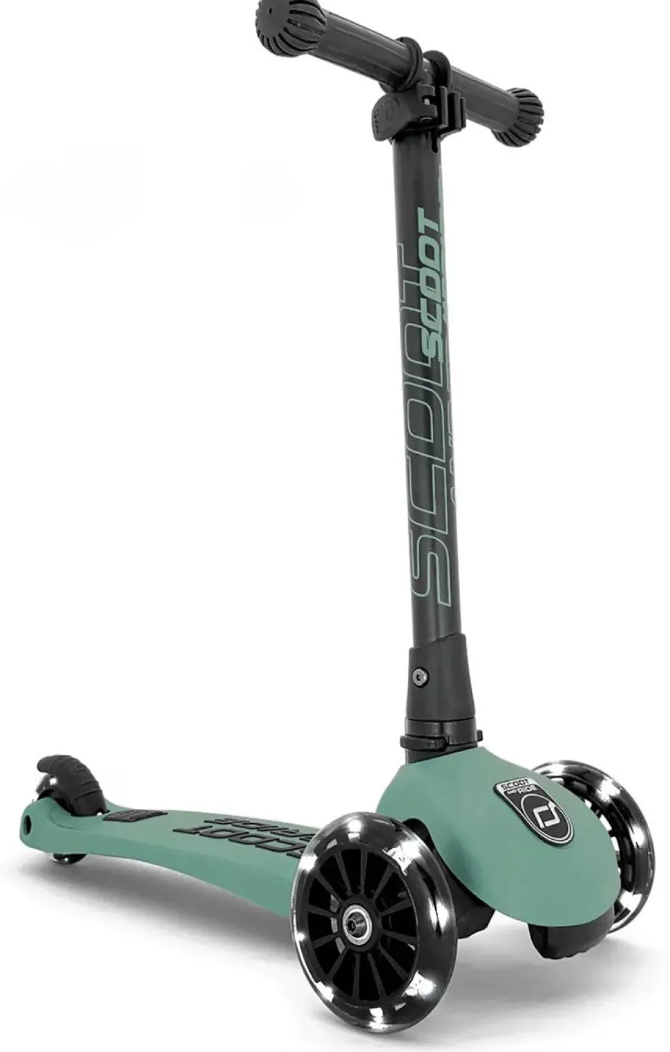 Scoot & Ride HighwayKick3 LED Scooter - Forest