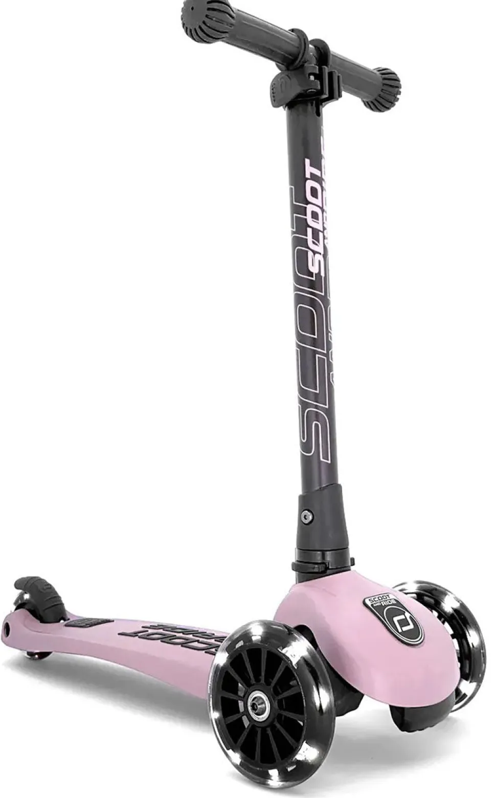 Scoot & Ride HighwayKick3 LED Scooter - Rose