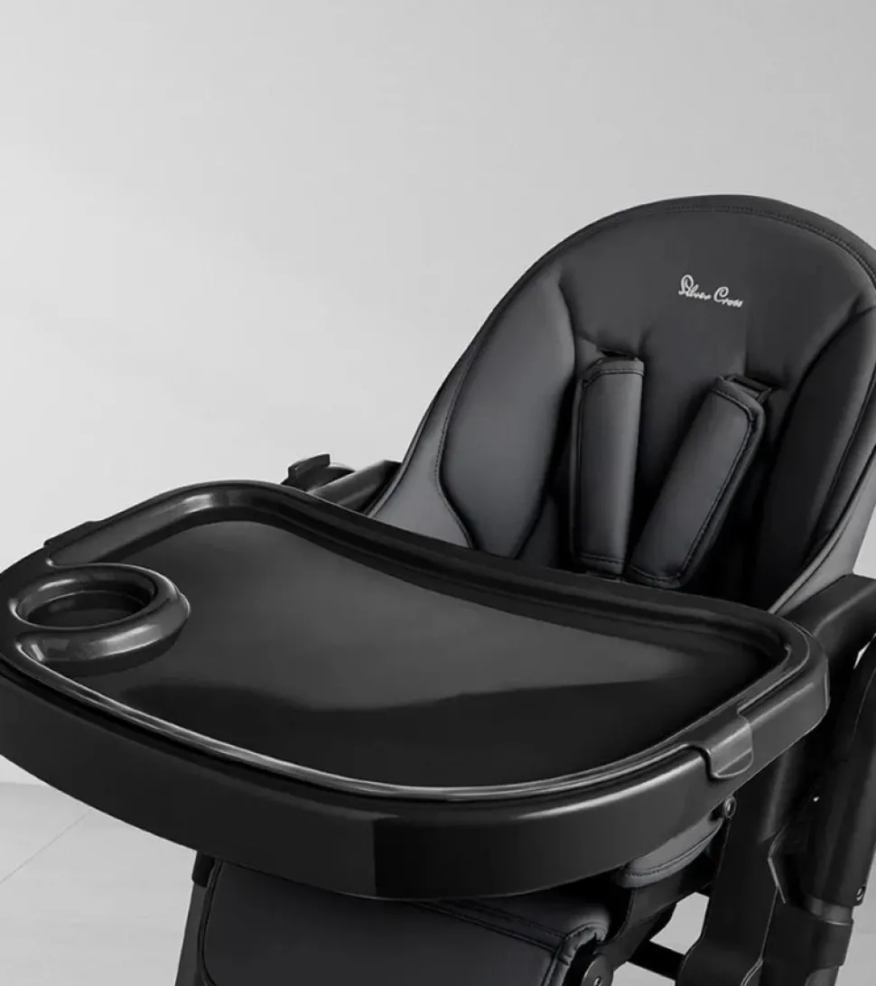Silver Cross Gourmet High Chair - Black