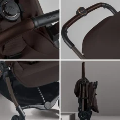 Silver Cross Jet 5 Ultra Compact Stroller - Ganache