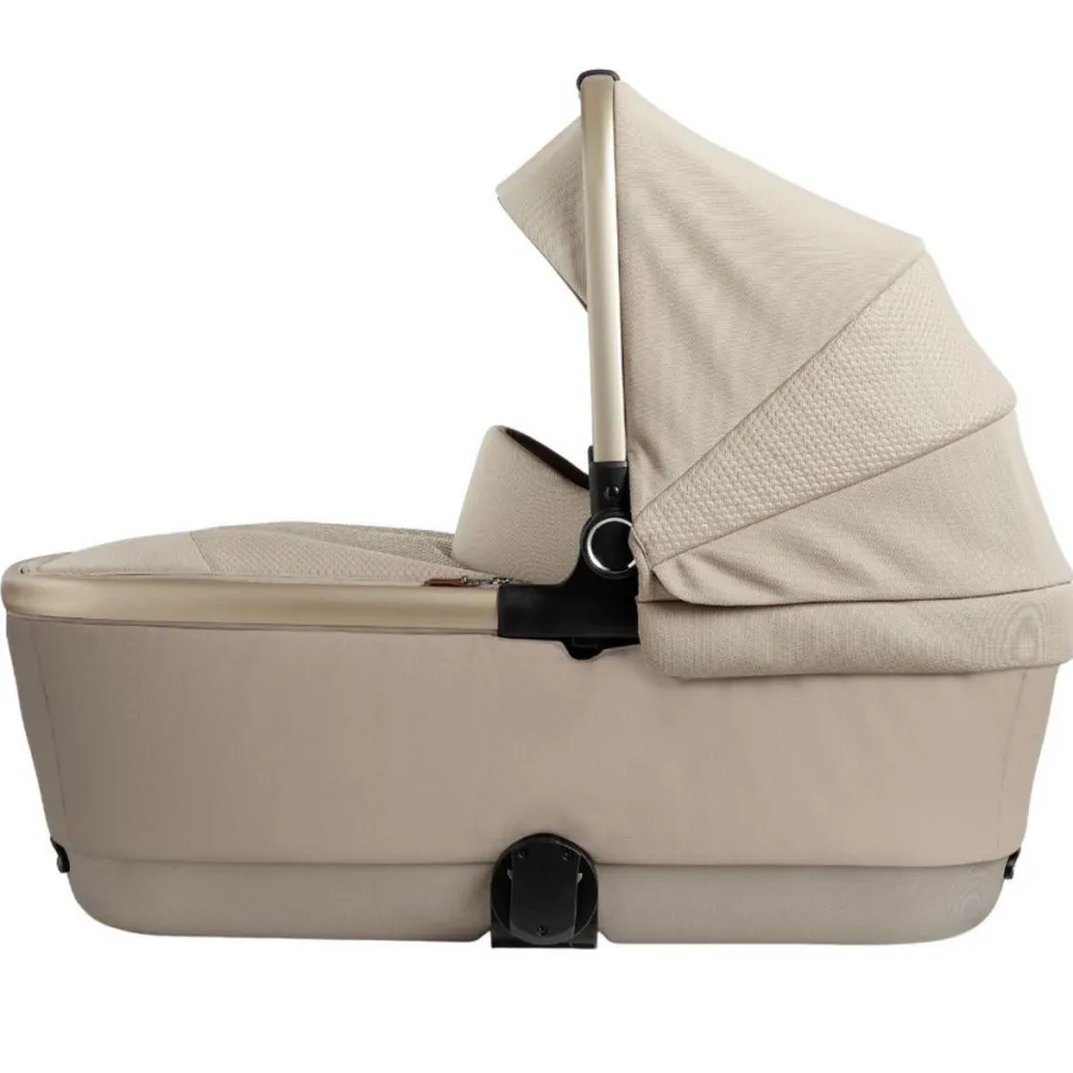 Silver Cross Reef 2 Folding Bassinet - Stone