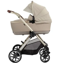 Silver Cross Reef 2 Folding Bassinet - Stone