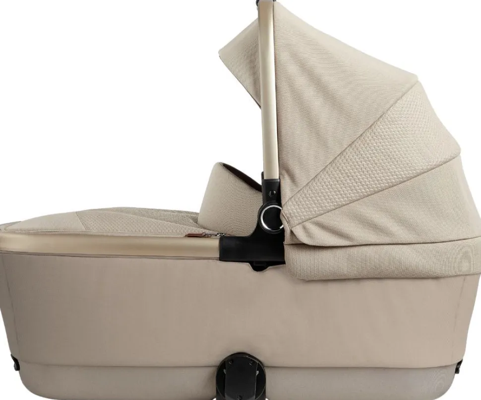 Silver Cross Reef 2 Folding Bassinet - Stone