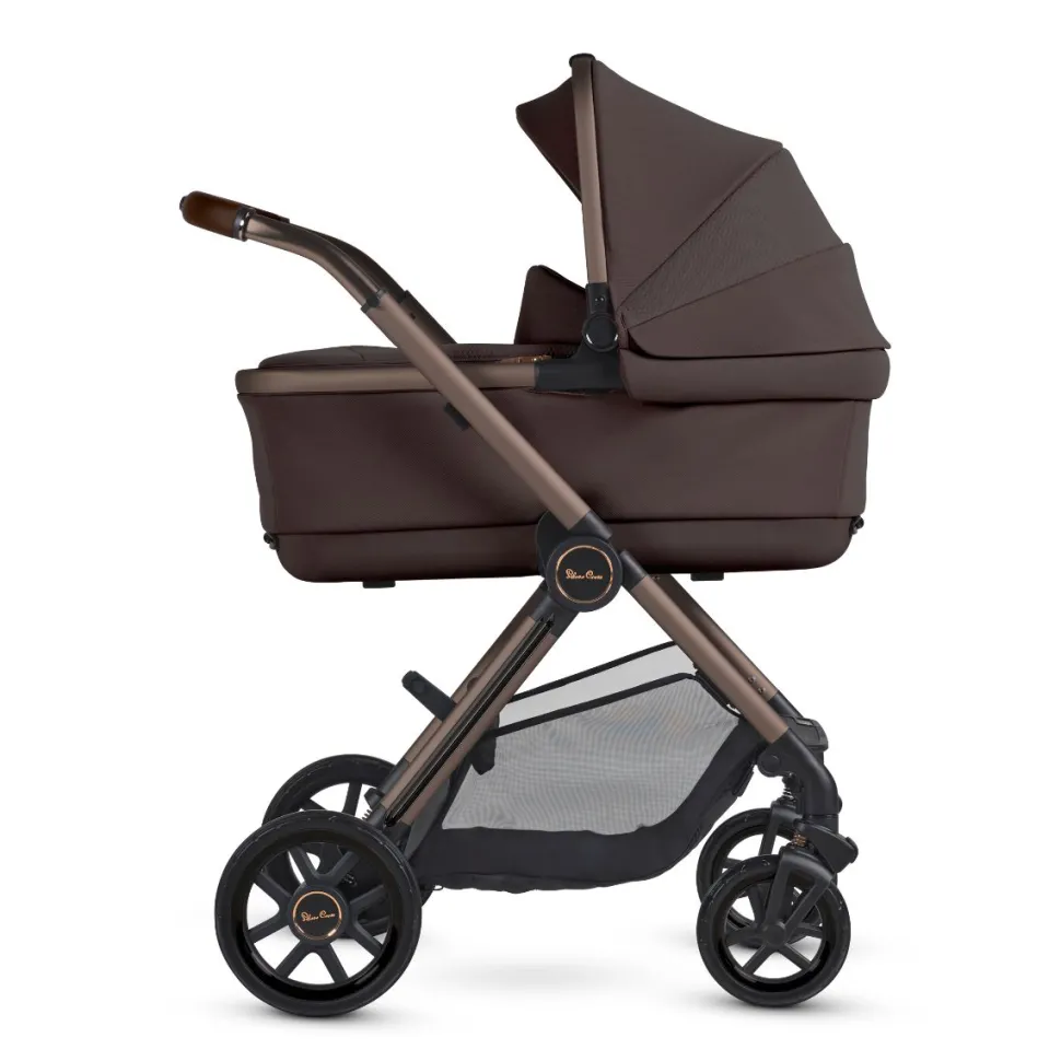 Silver Cross Reef 2 Folding Bassinet - Ganache