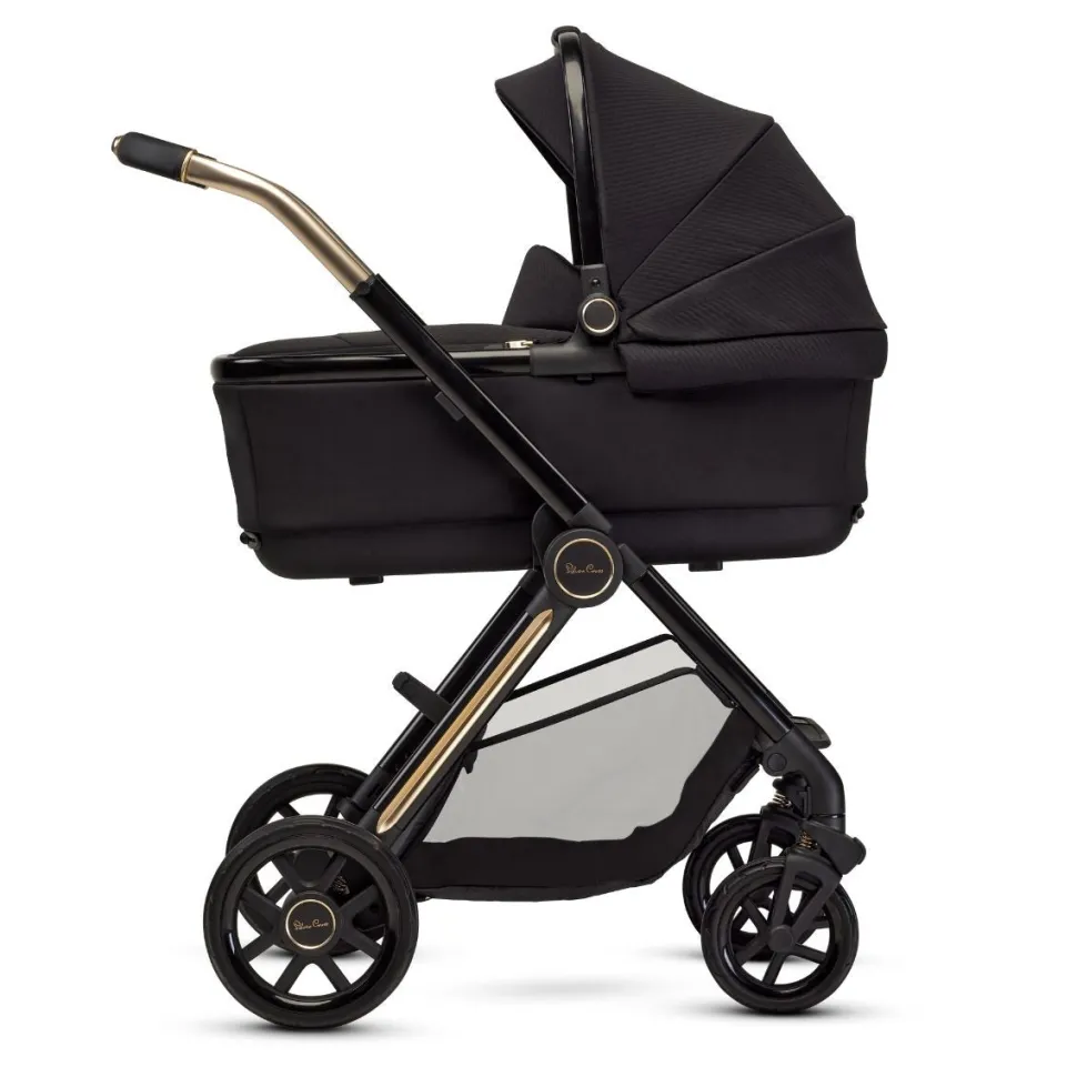 Silver Cross Reef 2 Stroller 2025 + Accessory + Bassinet Bundle - Espresso (Special Edition)