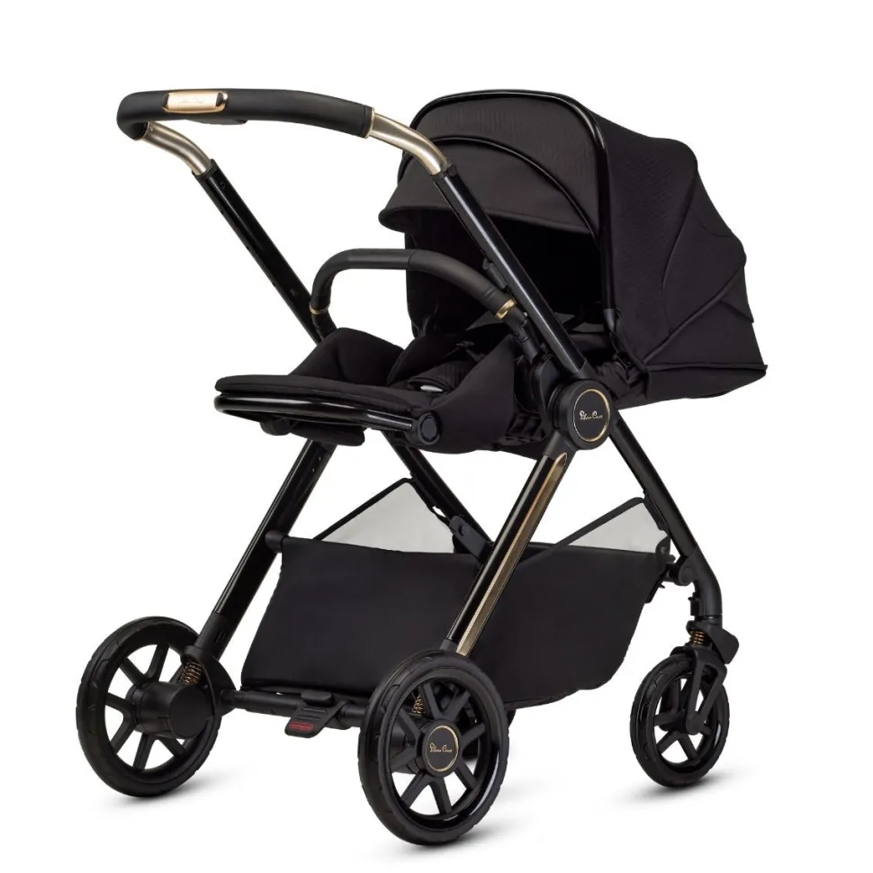 Silver Cross Reef 2 Stroller 2025 + Accessory + Bassinet Bundle - Espresso (Special Edition)