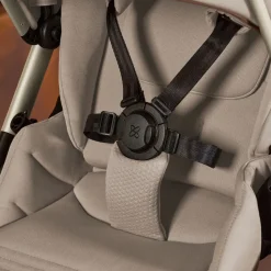 Silver Cross Reef 2 Stroller + Folding Bassinet Bundle - Stone