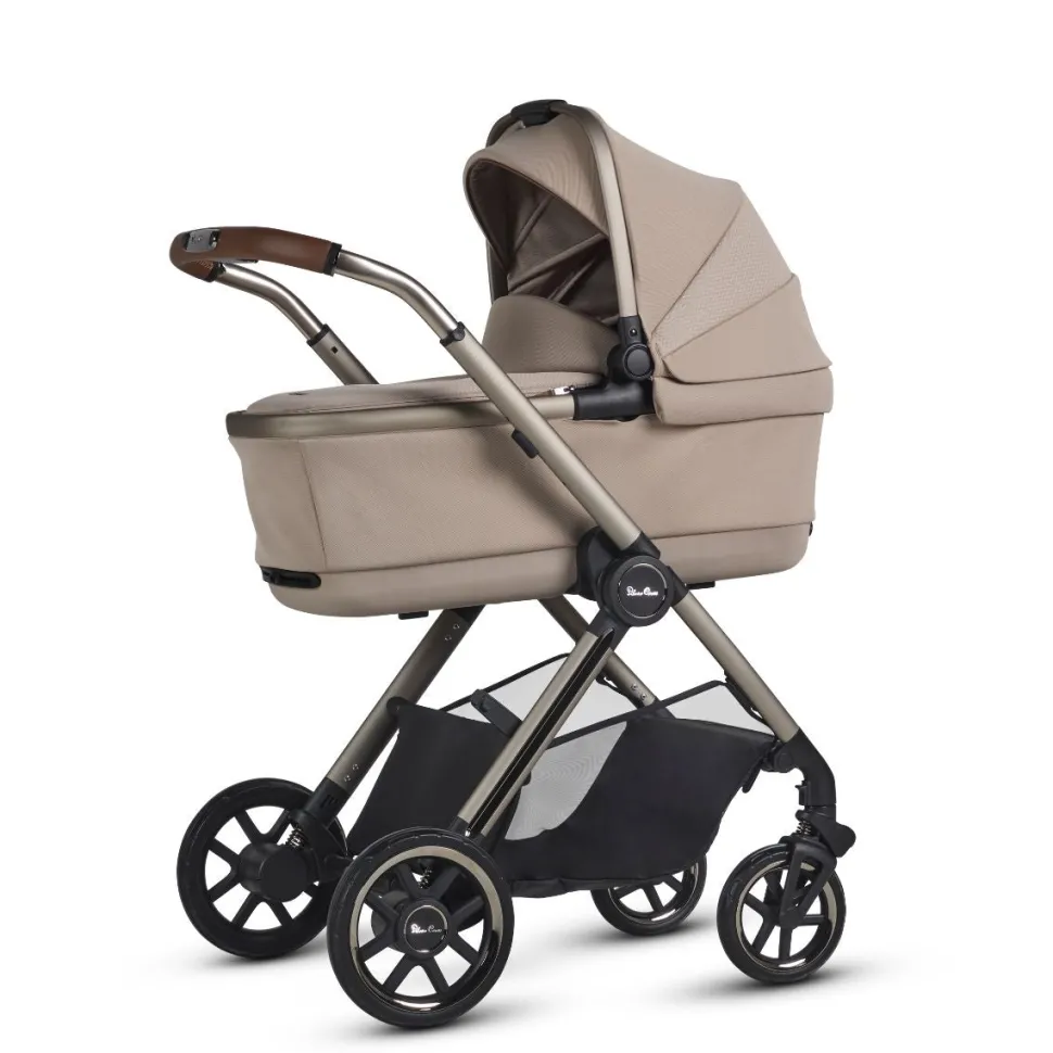 Silver Cross Reef First Bed Folding Bassinet 2025 - Frappe