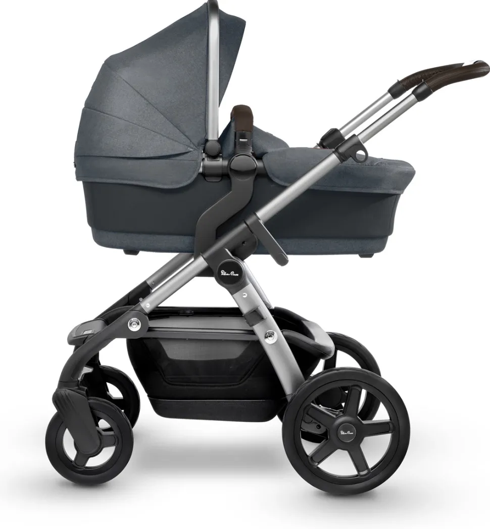 Silver Cross Wave Bassinet - Slate