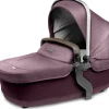 Silver Cross Wave Bassinet - Claret
