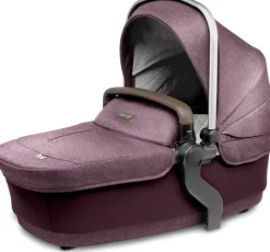 Silver Cross Wave Bassinet - Claret