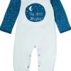 Skip Hop Baby Says Footie, Up All Night - Galaxy (3 Months)