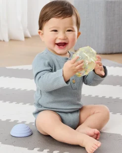 Skip Hop Baby Stack & Crawl 4-in-1 Crab Baby Crawl Toy
