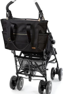 Skip Hop Chelsea 2in1 Downtown Chic Tote Diaper Bag - Black