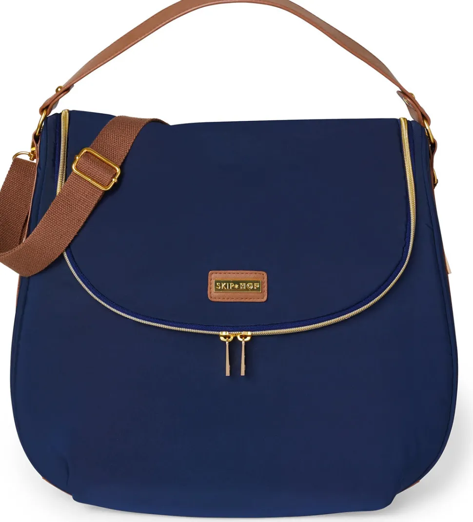 Skip Hop Curve Satchel Diaper Bag - Navy