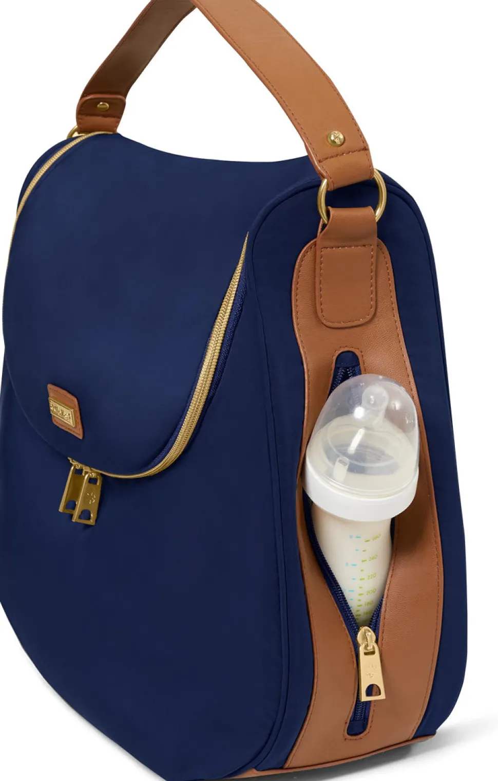 Skip Hop Curve Satchel Diaper Bag - Navy
