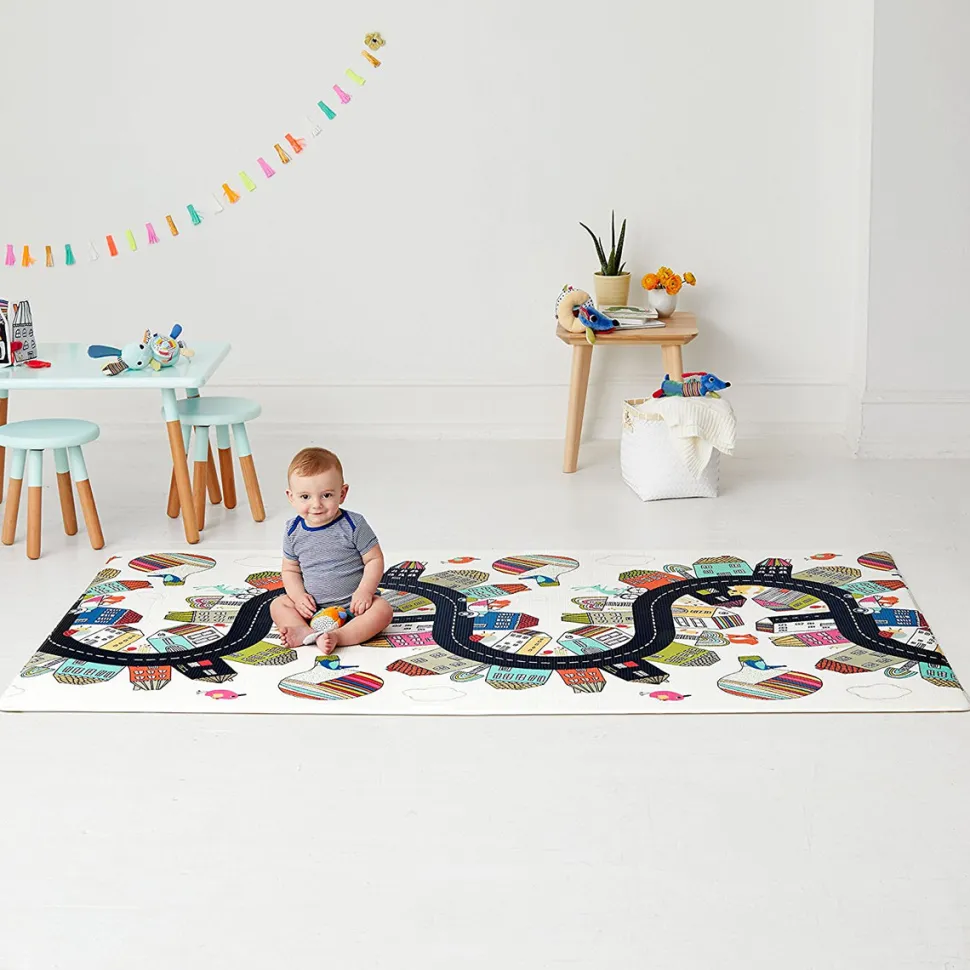 Skip Hop Doubleplay Reversible Playmat - Vibrant Village