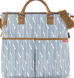 Skip Hop Duo Special Edition Diaper Bag - Blueprint Stripe