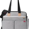 Skip Hop Duo Weekender Diaper Bag - Grey Melange