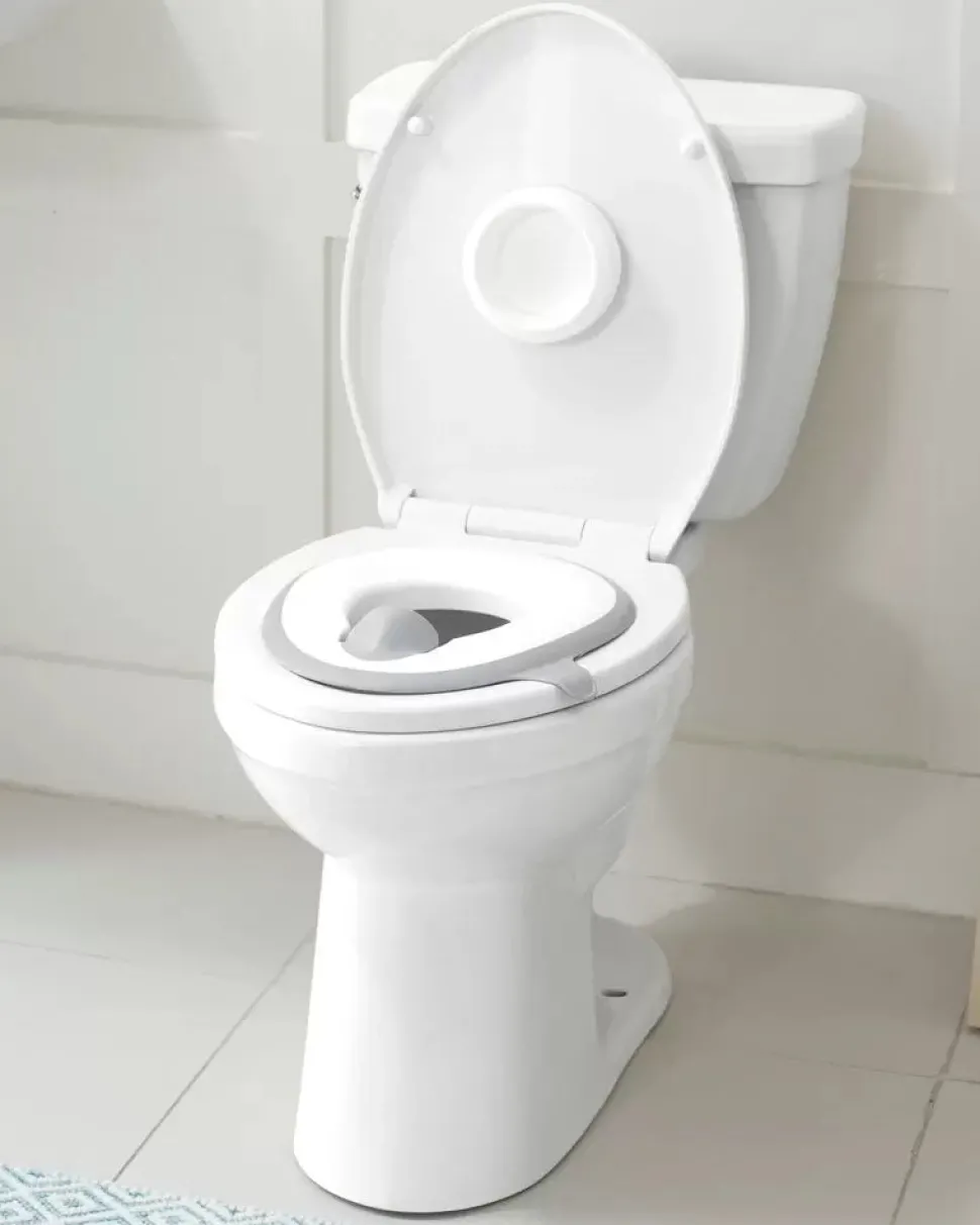 Skip Hop Easy-Store Toilet Trainer - White
