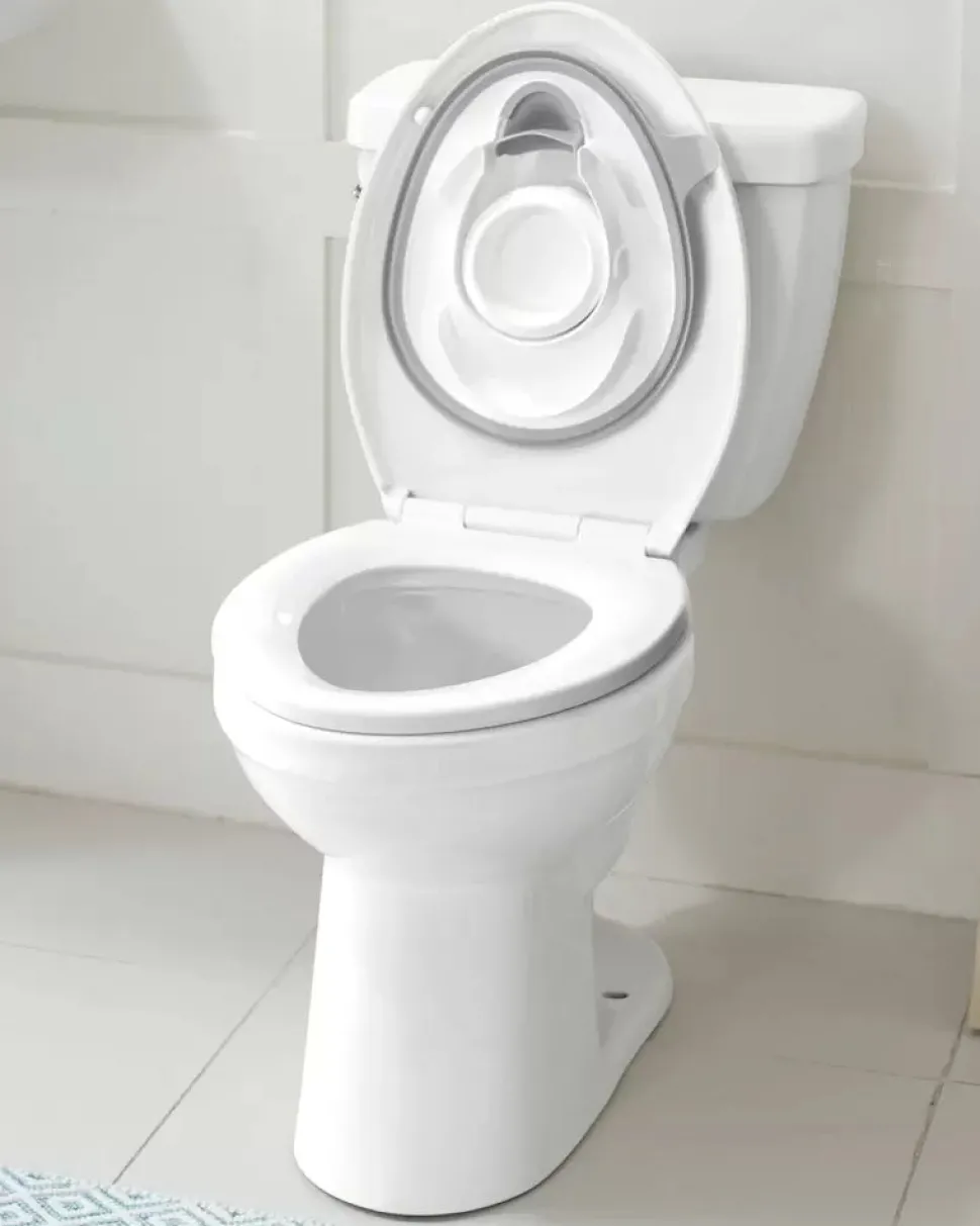 Skip Hop Easy-Store Toilet Trainer - White