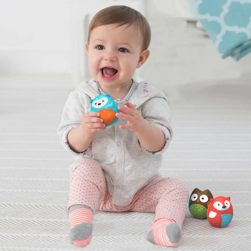 Skip Hop Explore & More Toy Egg Shaker Trio
