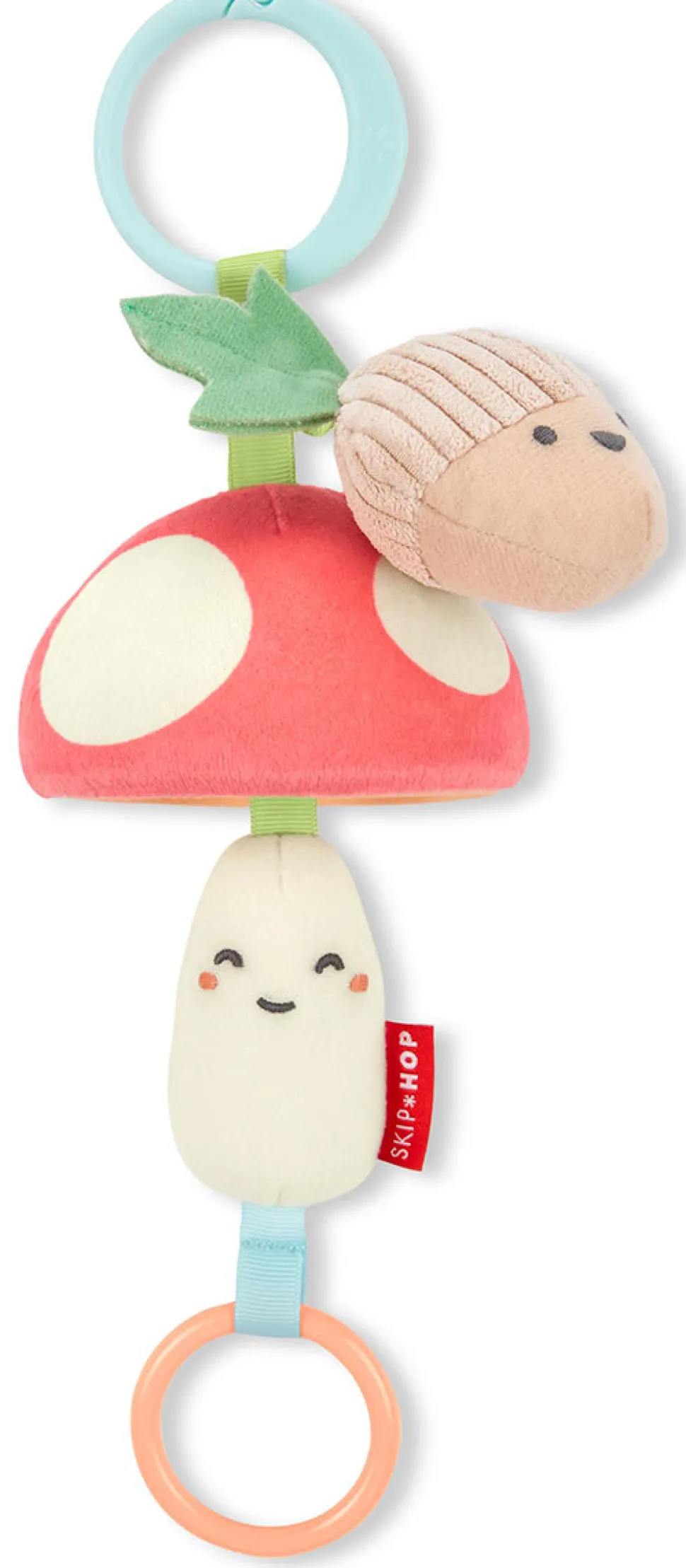 Skip Hop Farmstand Mushroom Baby Stroller Toy