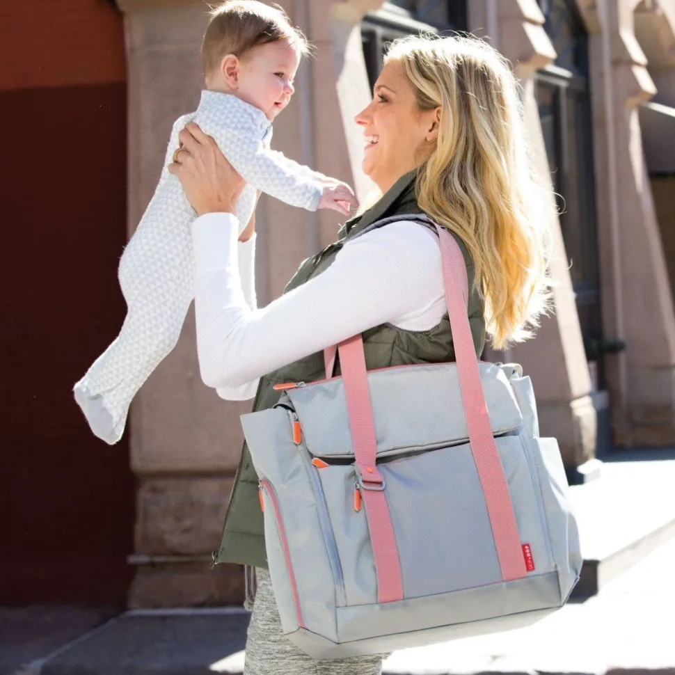 Skip Hop Fit All-Access Diaper Bag - Platinum