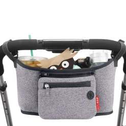 Skip Hop Grab & Go Stroller Organizer - Heather Grey