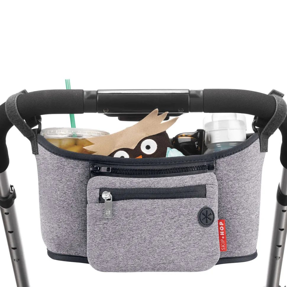 Skip Hop Grab & Go Stroller Organizer - Heather Grey