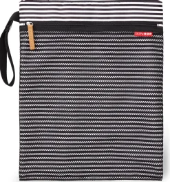 Skip Hop Grab & Go Wet/Dry BagÊ- Black/White Stripe