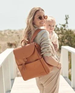 Skip Hop Greenwich Vari Diaper Backpack - Toffee